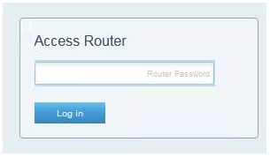 Linksys EA9500 setup - router password