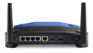 Ports on the Linksys WRT1200AC router