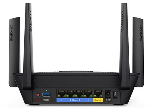 Linksys EA8300 - Back panel